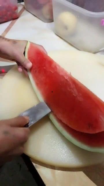 ktv的瓜怎么吃,创意果盘制作攻略